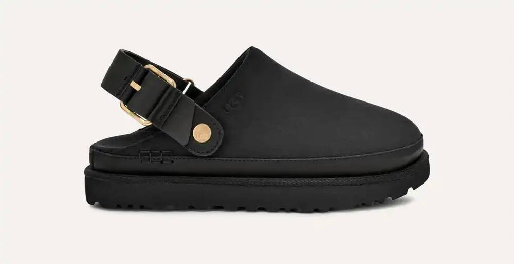 NEW UGG women's goldenstar villa clog in black